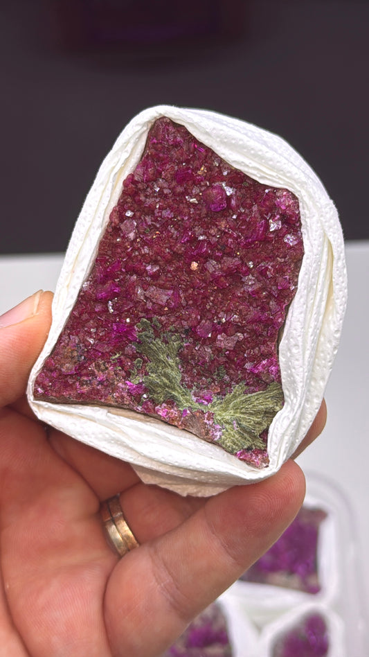 Pink Cobalto Calcite Specimen Lot