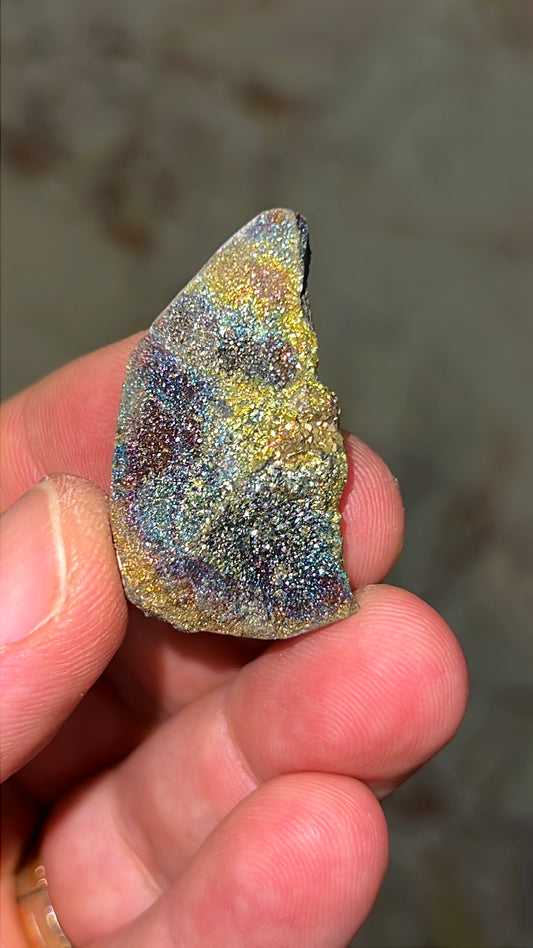 Rainbow Chalcopyrite Crystal Lot