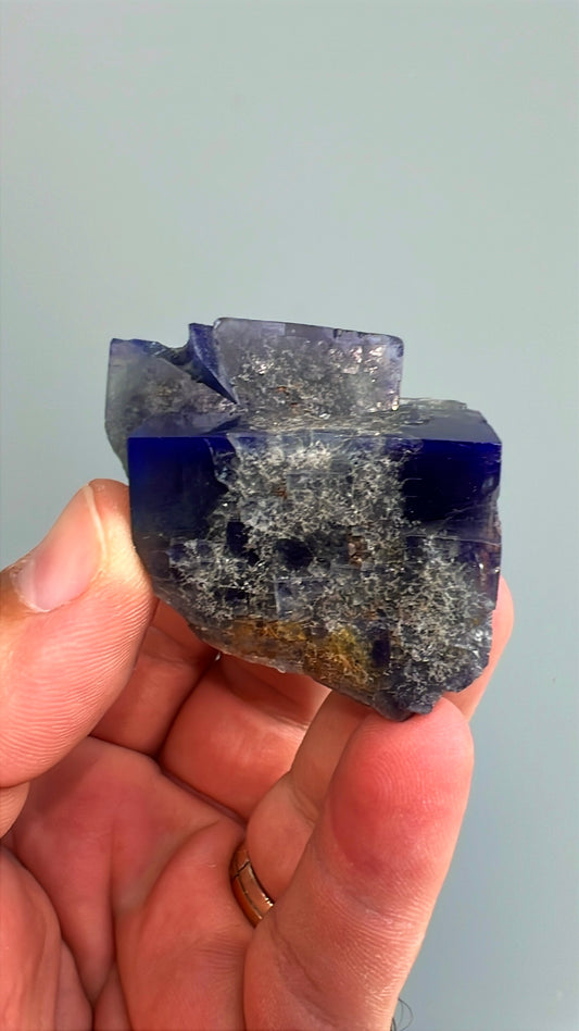 Color Change Green-Purple Fluorite Crystal Lot