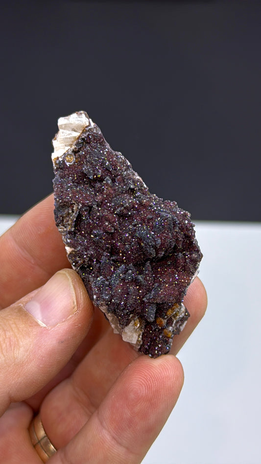 Combination of Quartz, Manganese Oxide, Red Hematite, Limonite and Calcite Mineral Specimen Lot