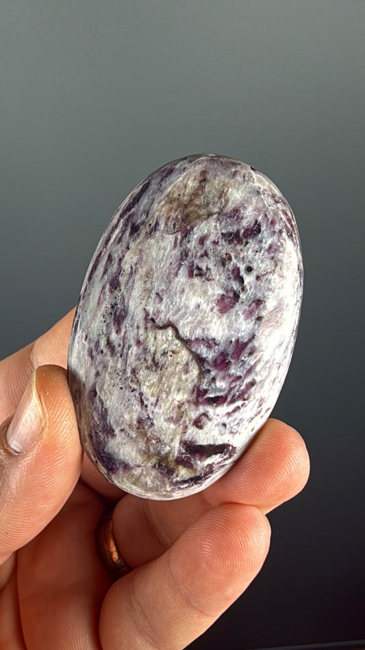 Kammererite Crystal Palm Stone Lot