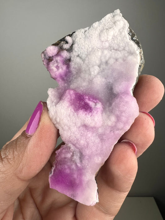 Pink Aragonite Stalactite Mineral Specimen