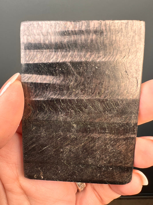Double-Side Polished! Hypersthene Slab