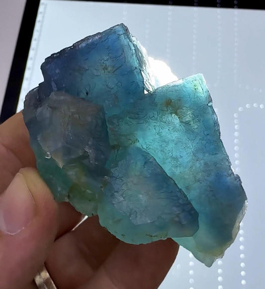 Green-Blue Fluorite Specimen, Fluorite Crystal