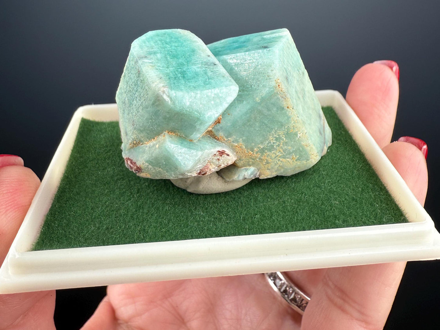 Green Amazonite Crystal