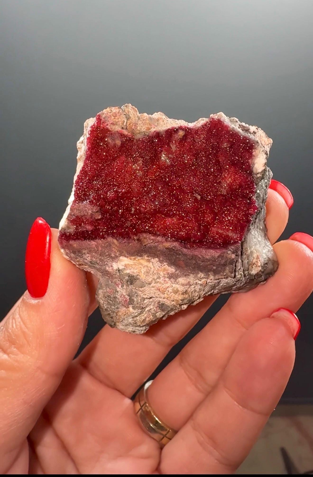 Roselite Crystal Cluster