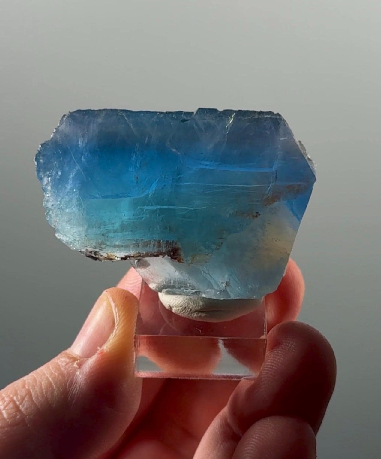 Blue Fluorite Specimen from Germany, Fluorite Crystal