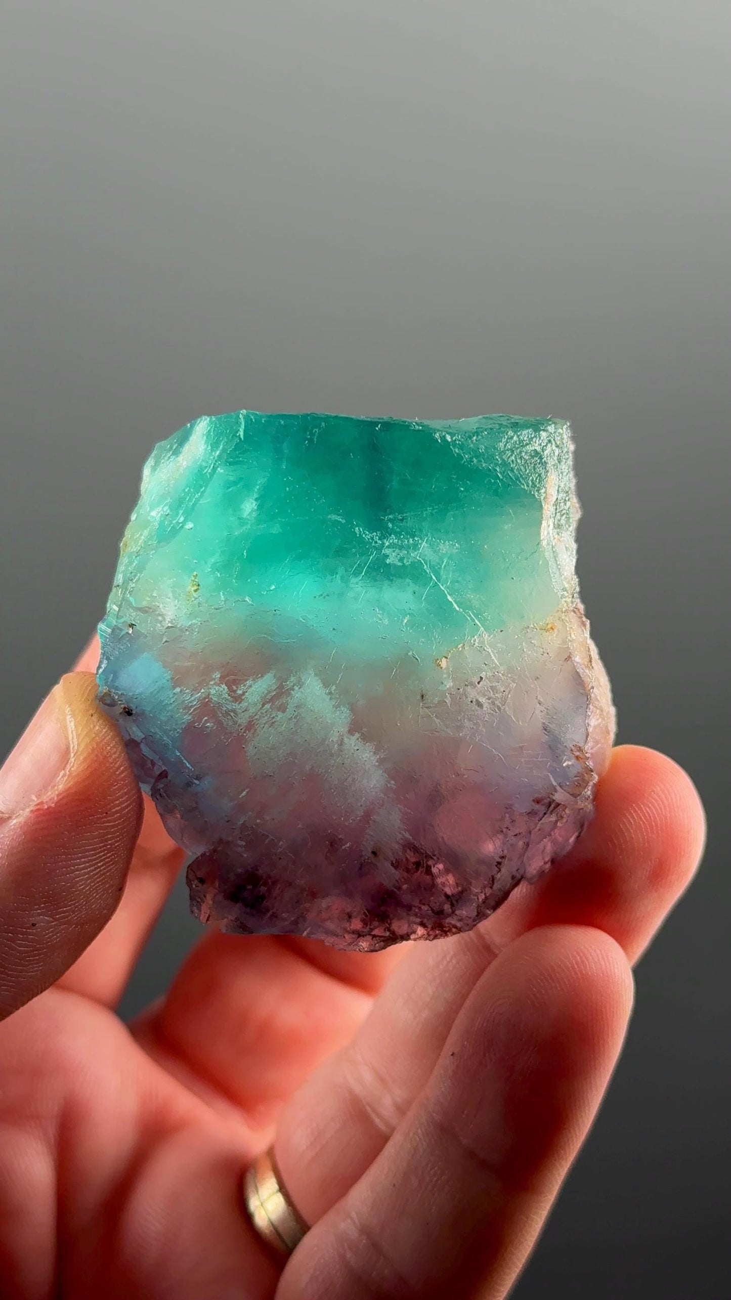 Blue Fluorite Specimen from Germany, Fluorite Crystal