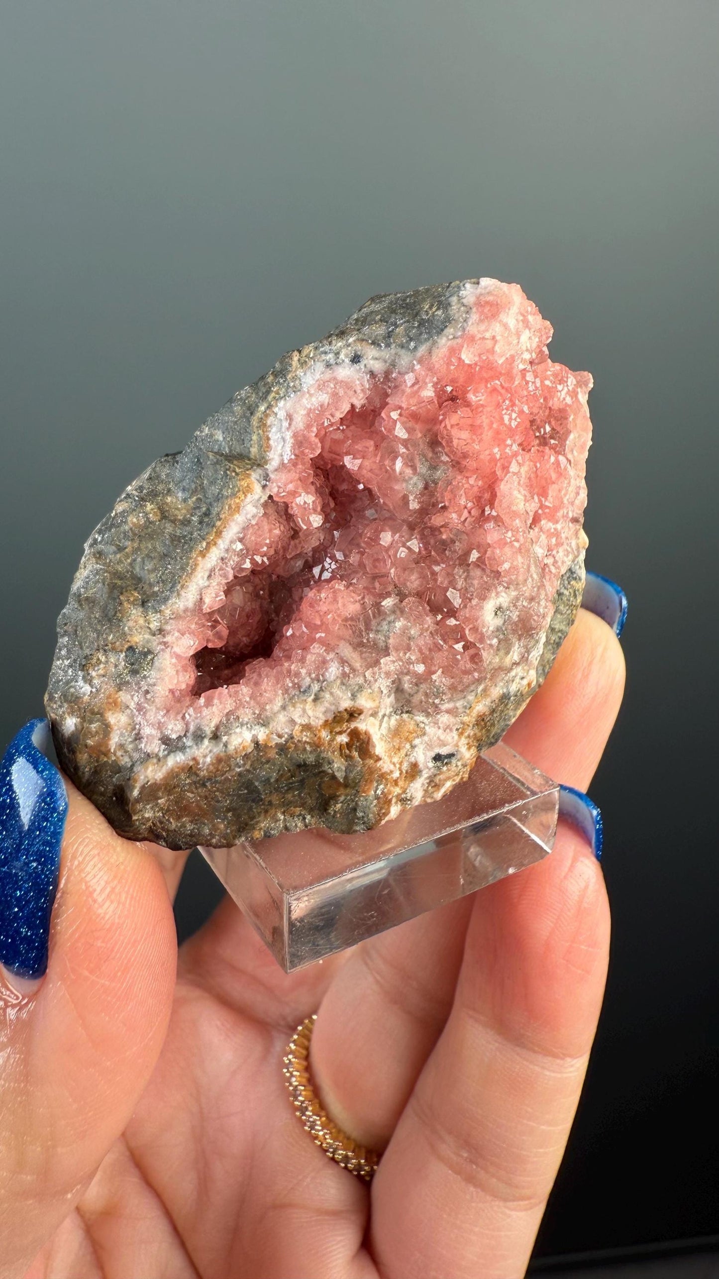For Collection! Pink Rhodocrosite Mineral