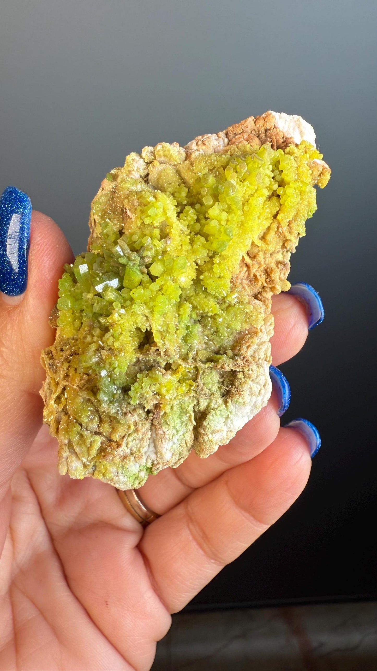 Green Pyromorphite Crystal Specimen