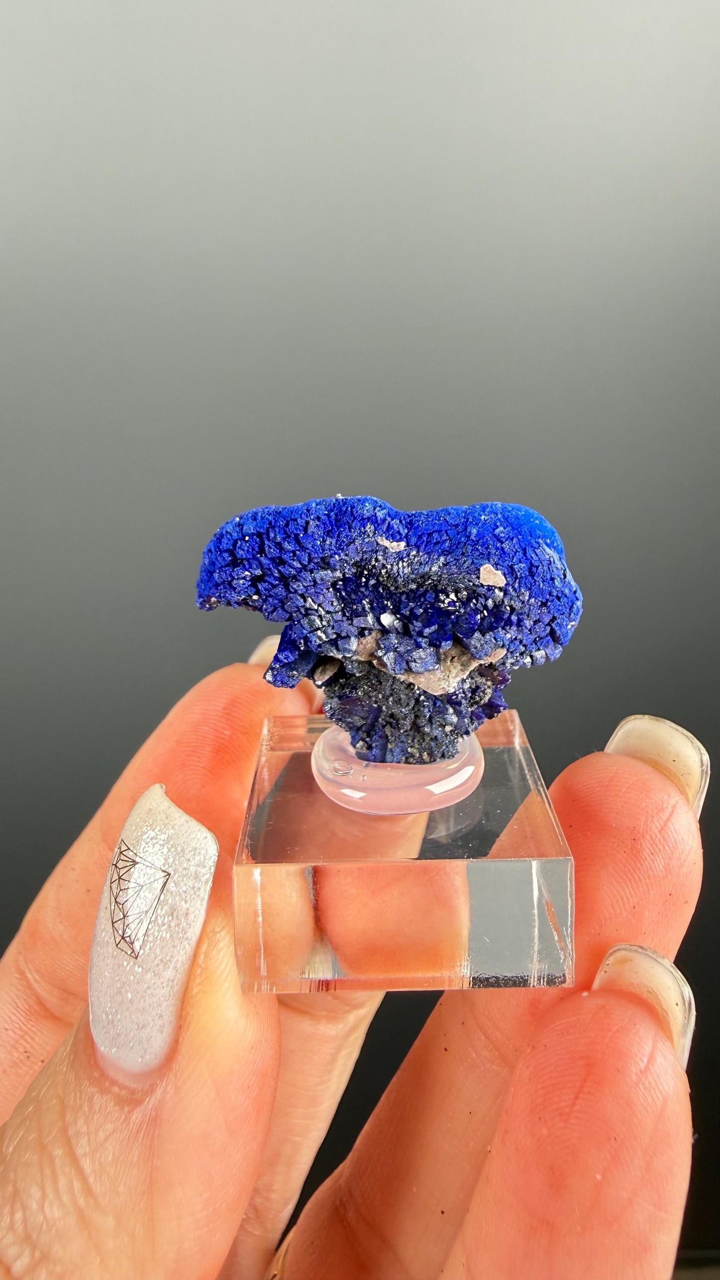 Blue Azurite Crystal