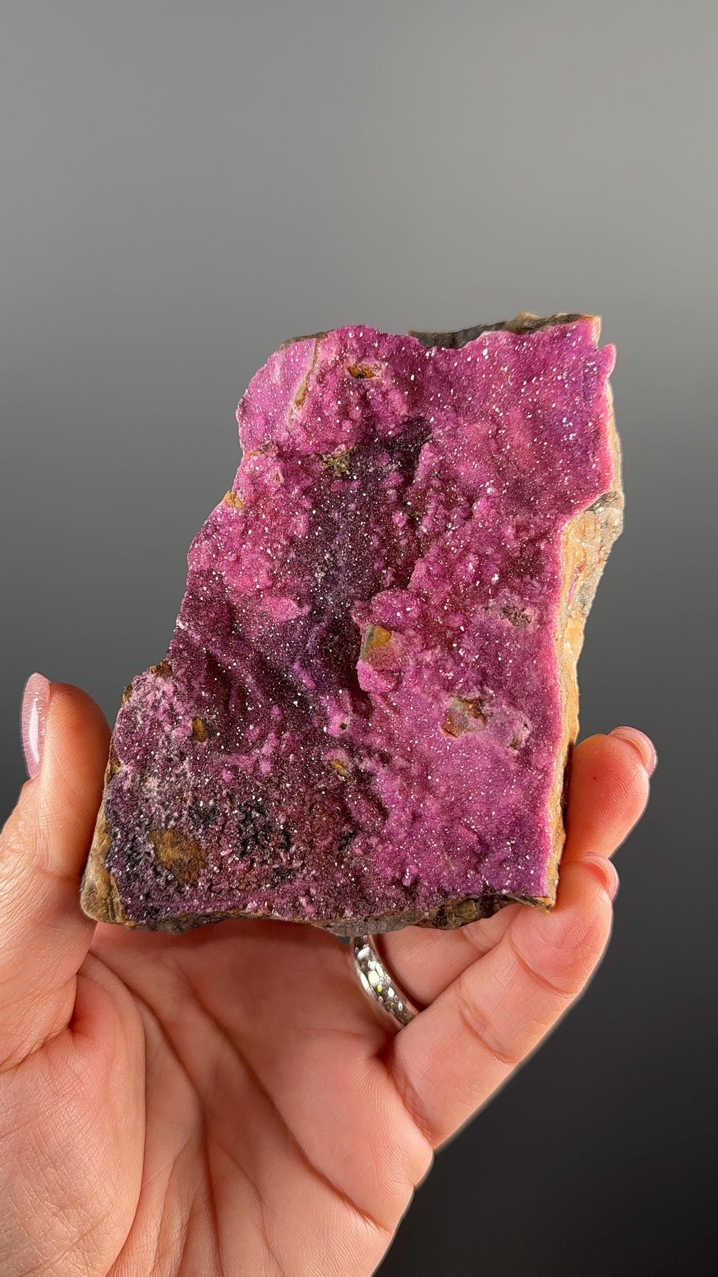 Pink Cobalto Calcite Crystal