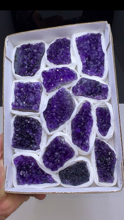 Amethyst Mineral Specimen Lot