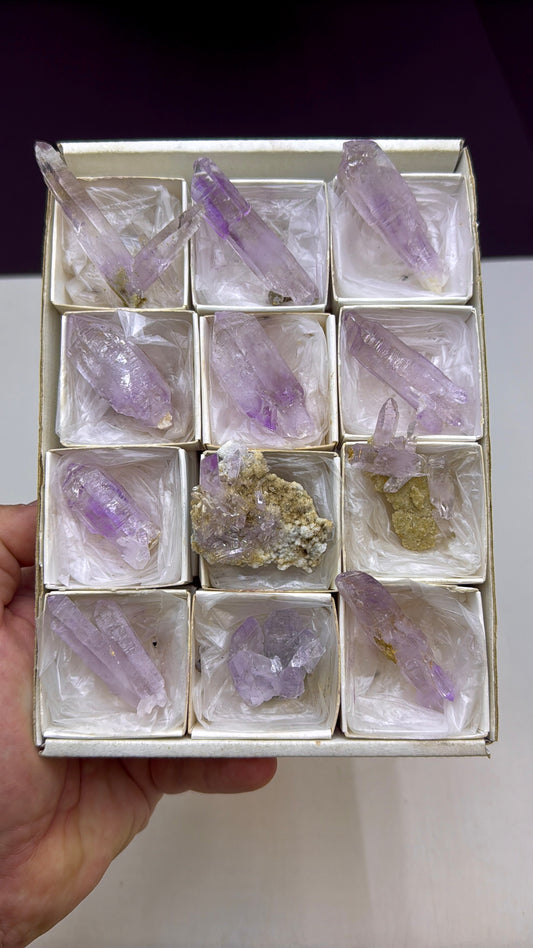 Vera Cruz Amethyst Crystal Lot