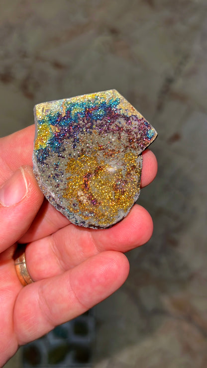 Rainbow Chalcopyrite Crystal Lot