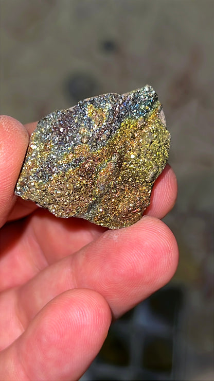 Rainbow Chalcopyrite Crystal Lot