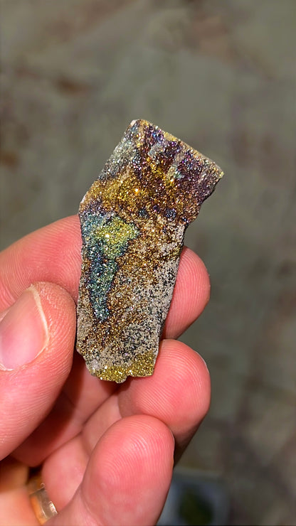 Rainbow Chalcopyrite Crystal Lot