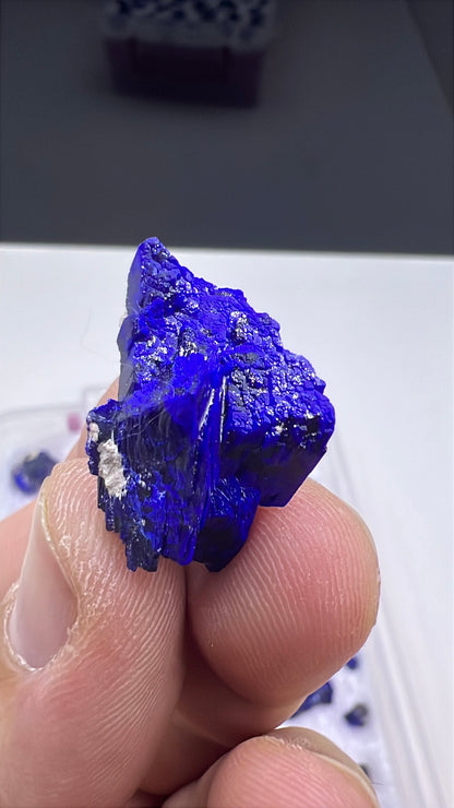 Blue Azurite Crystal  Specimen Lot 60-70 Pieces