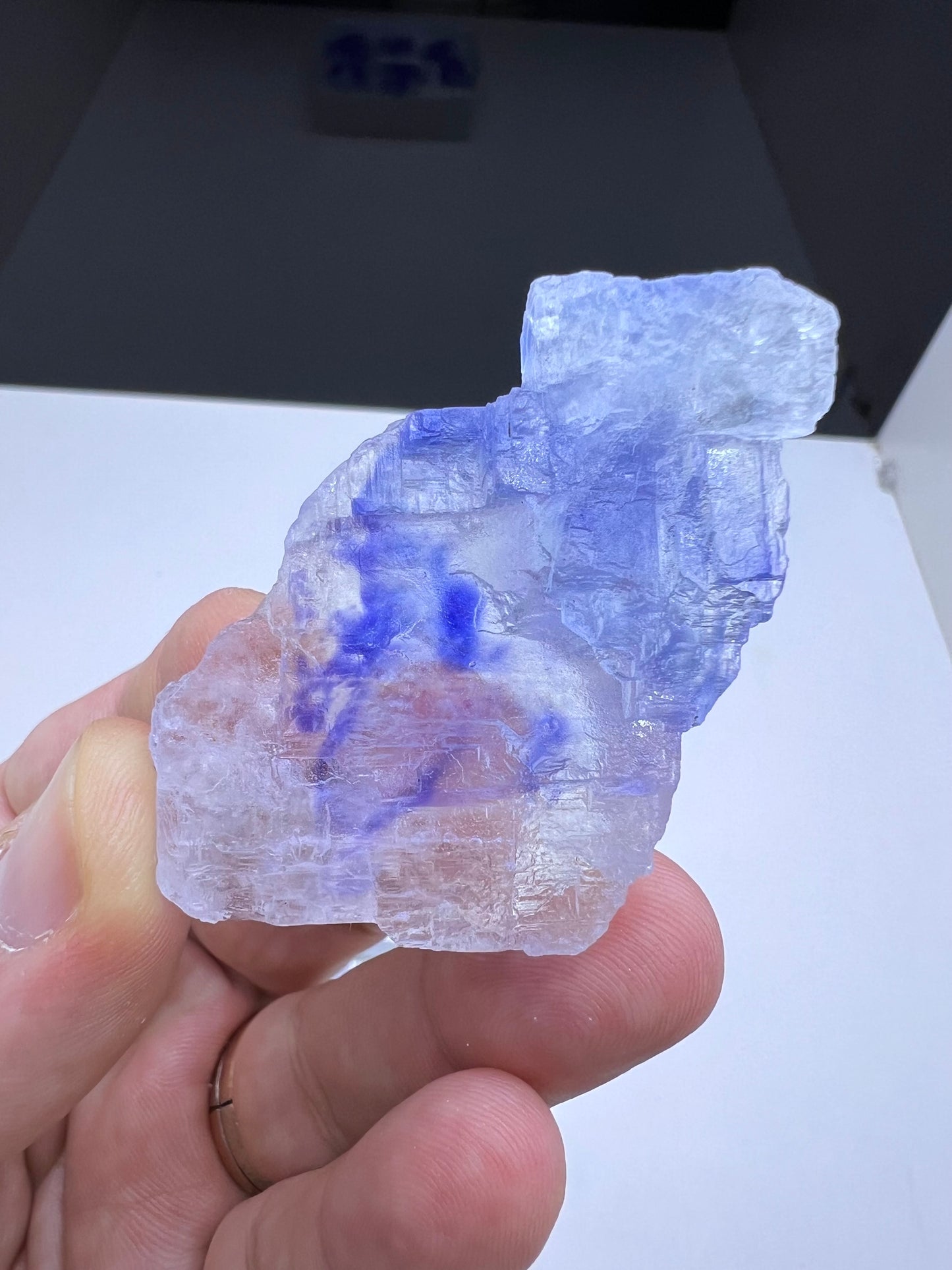 Blue Halite Crystal Lot