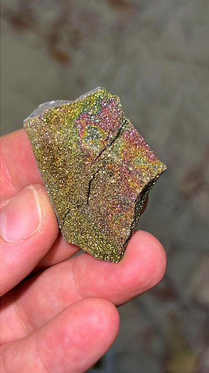 Rainbow Chalcopyrite Crystal Lot