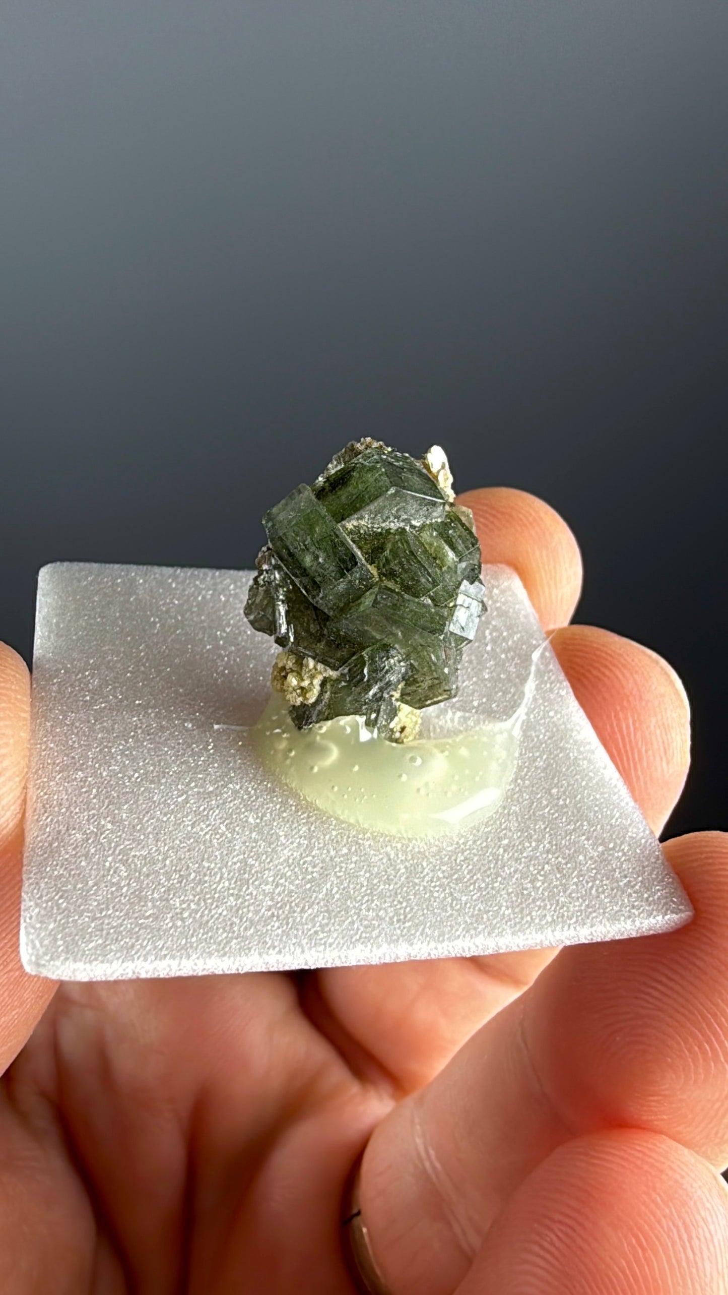 Green Apatite with Muscovite Lot