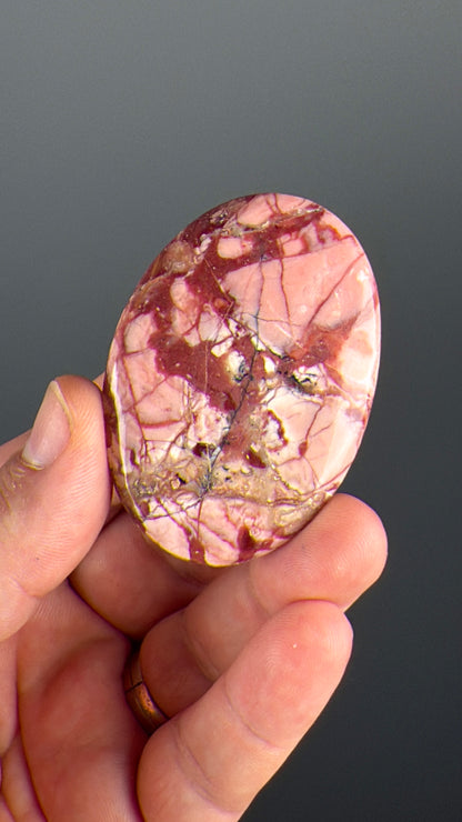 Pink Opal Crystal Palm Stone Lot