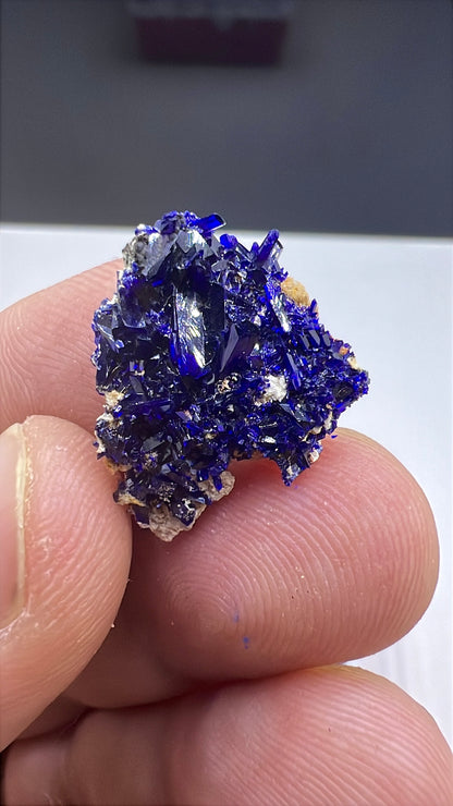 Blue Azurite Crystal  Specimen Lot 60-70 Pieces