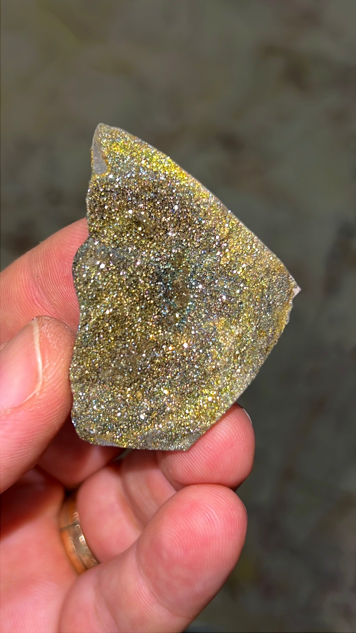 Rainbow Chalcopyrite Crystal Lot