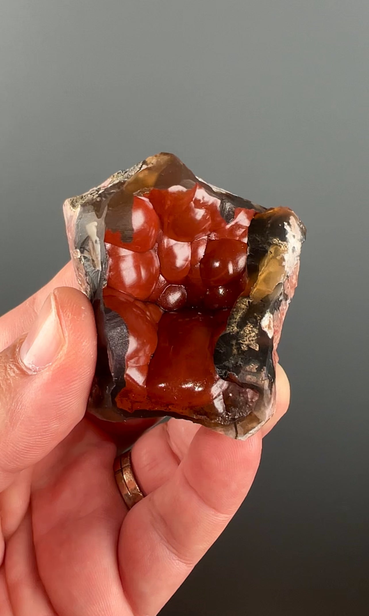 Red Fox Crater Agate Specimen Lot