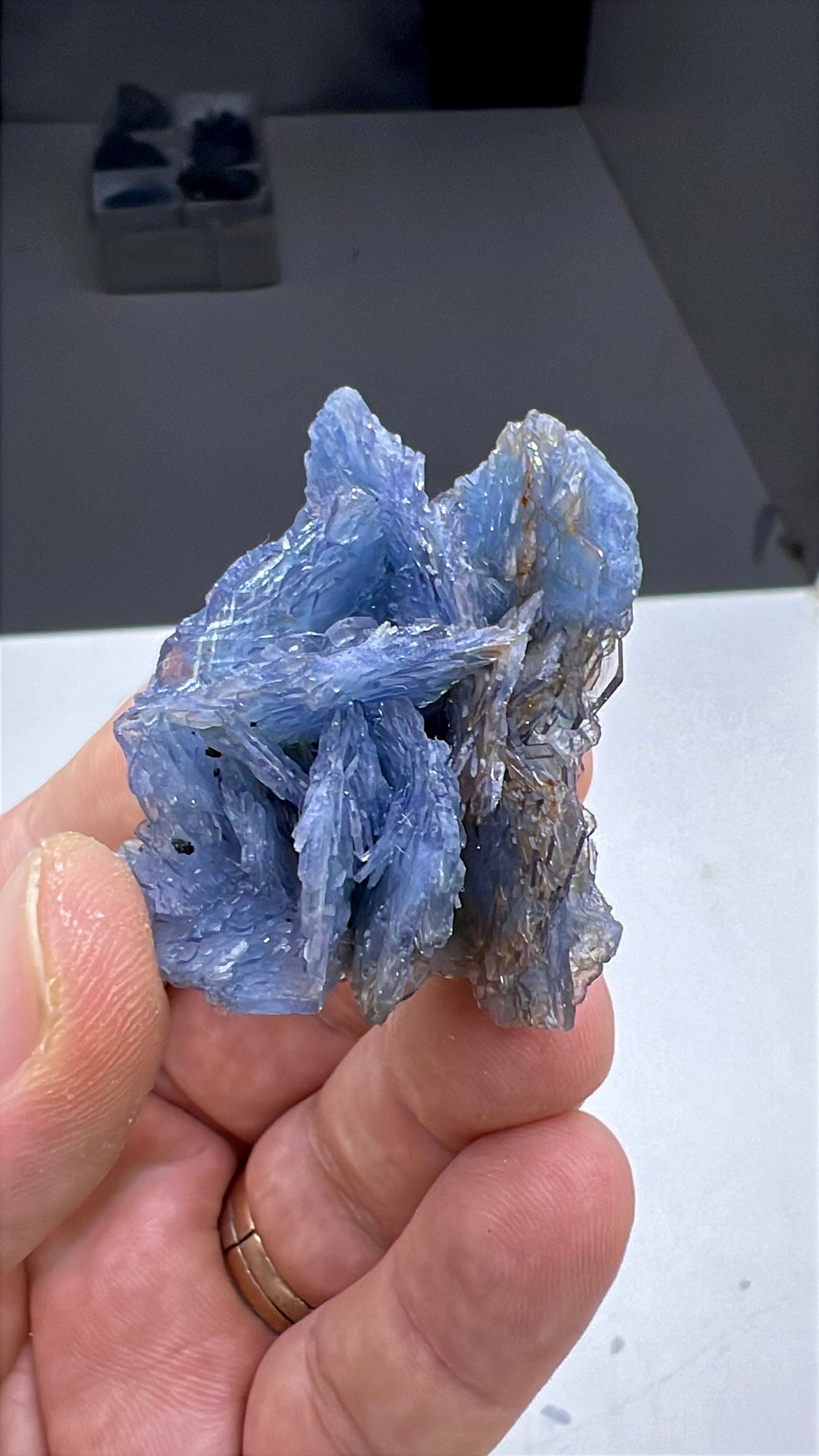 Blue Barite Specimen Lot