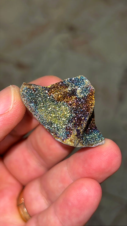 Rainbow Chalcopyrite Crystal Lot