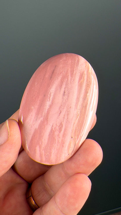 Pink Opal Crystal Palm Stone Lot