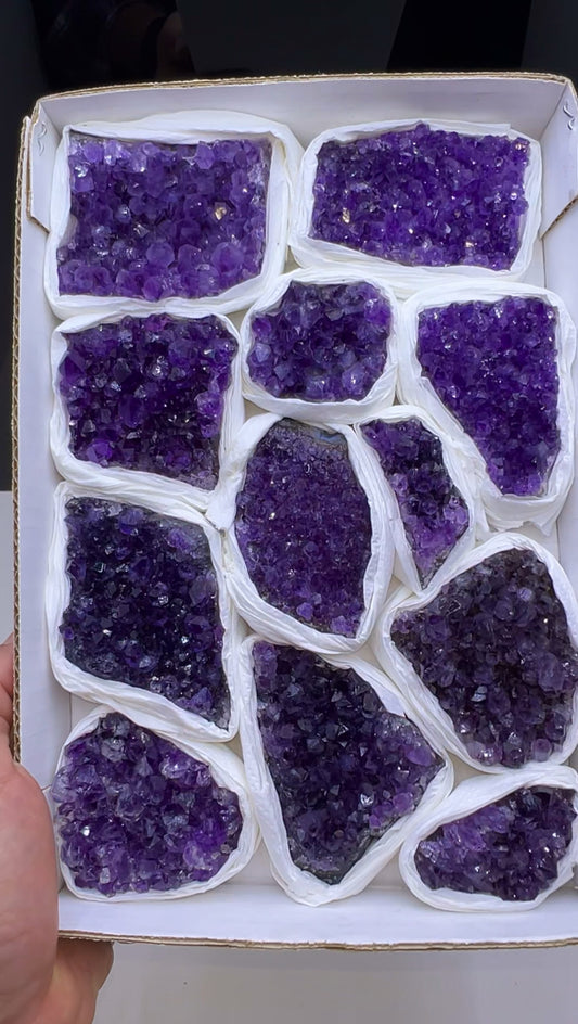 Amethyst Mineral Specimen Lot