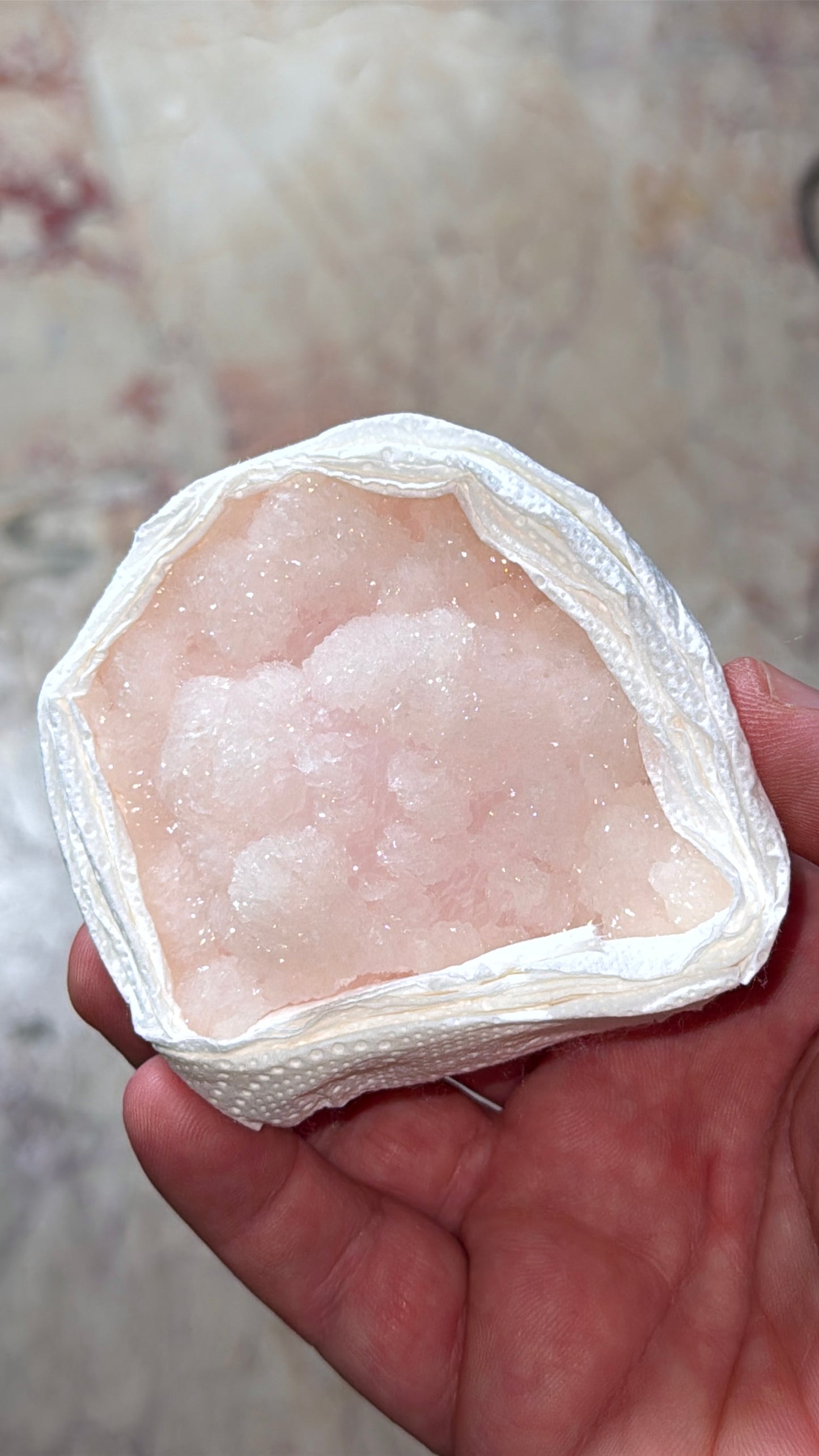 UV Pink Mangano Calcite Crystal Lot