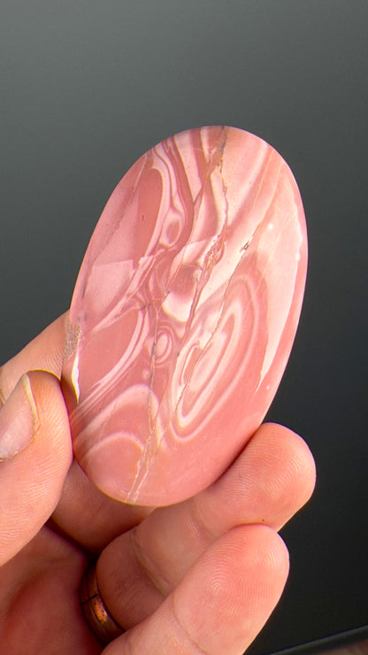 Pink Opal Crystal Palm Stone Lot