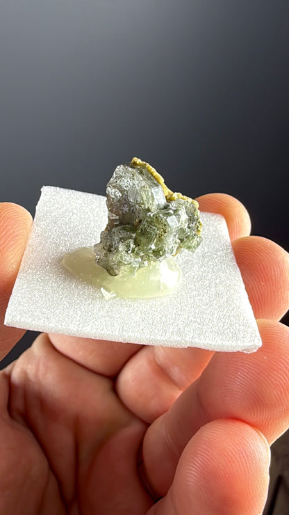 Green Apatite with Muscovite Lot