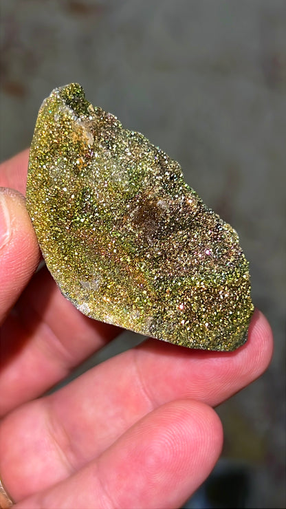 Rainbow Chalcopyrite Crystal Lot