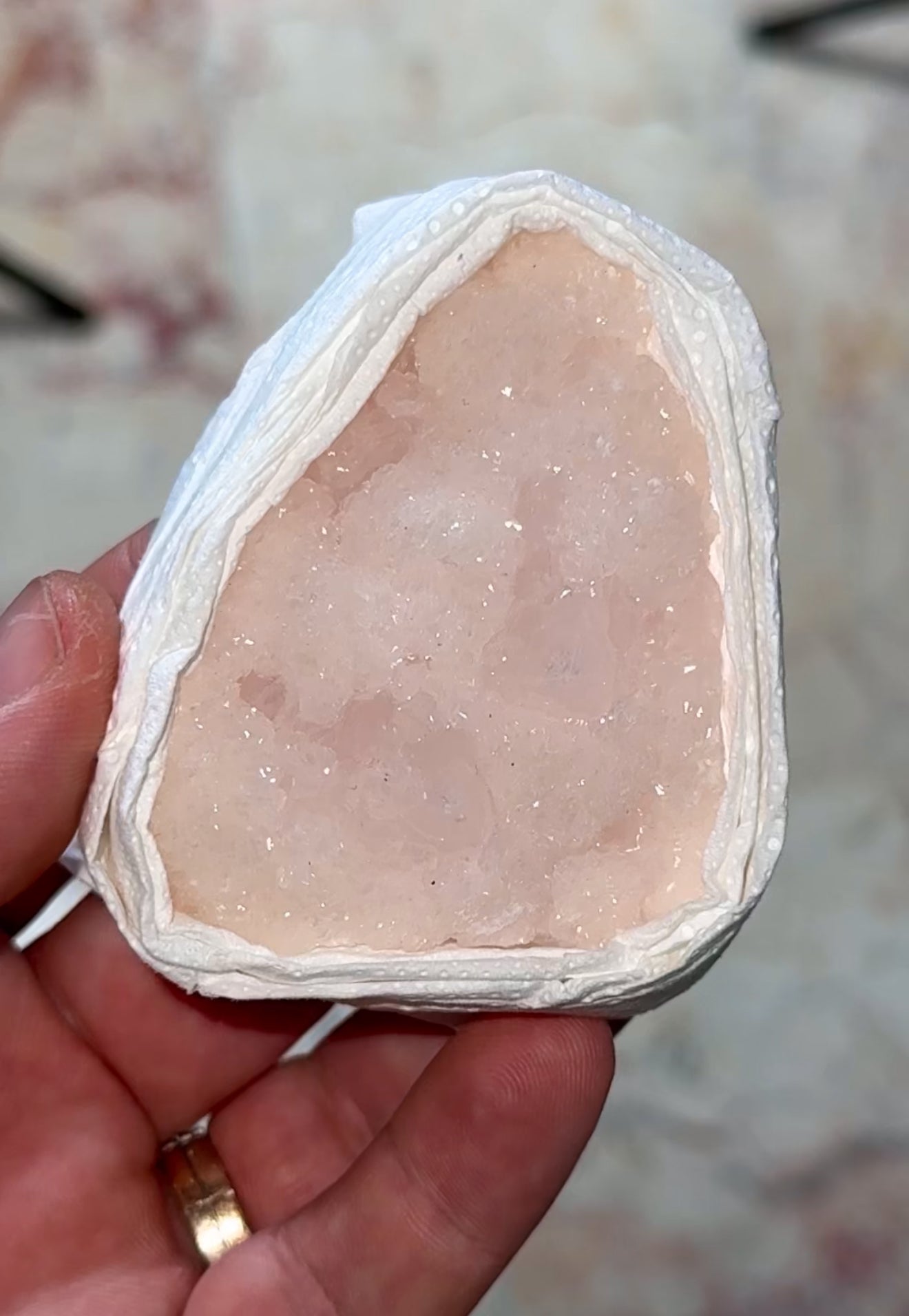 UV Pink Mangano Calcite Crystal Lot