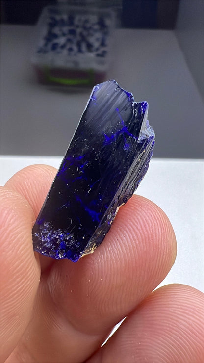 Blue Azurite Crystal  Specimen Lot 60-70 Pieces