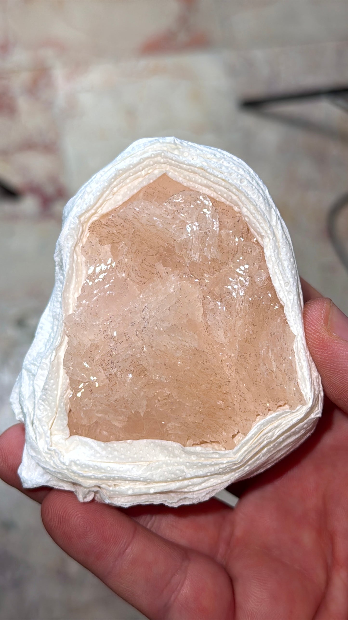 UV Pink Mangano Calcite Crystal Lot