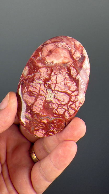 Pink Opal Crystal Palm Stone Lot