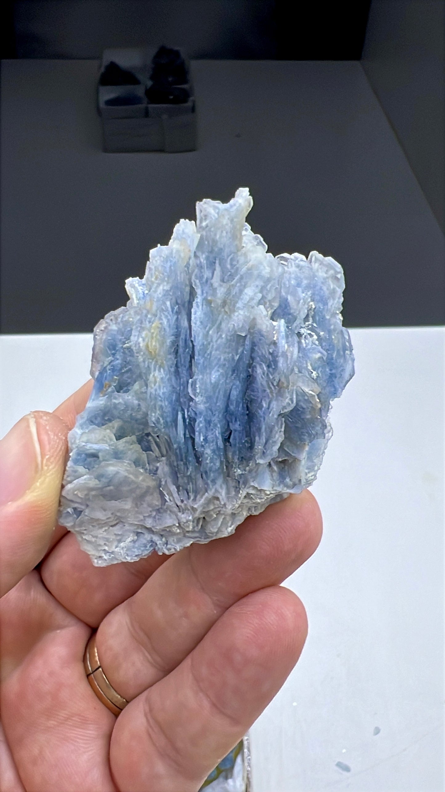 Blue Barite Specimen Lot