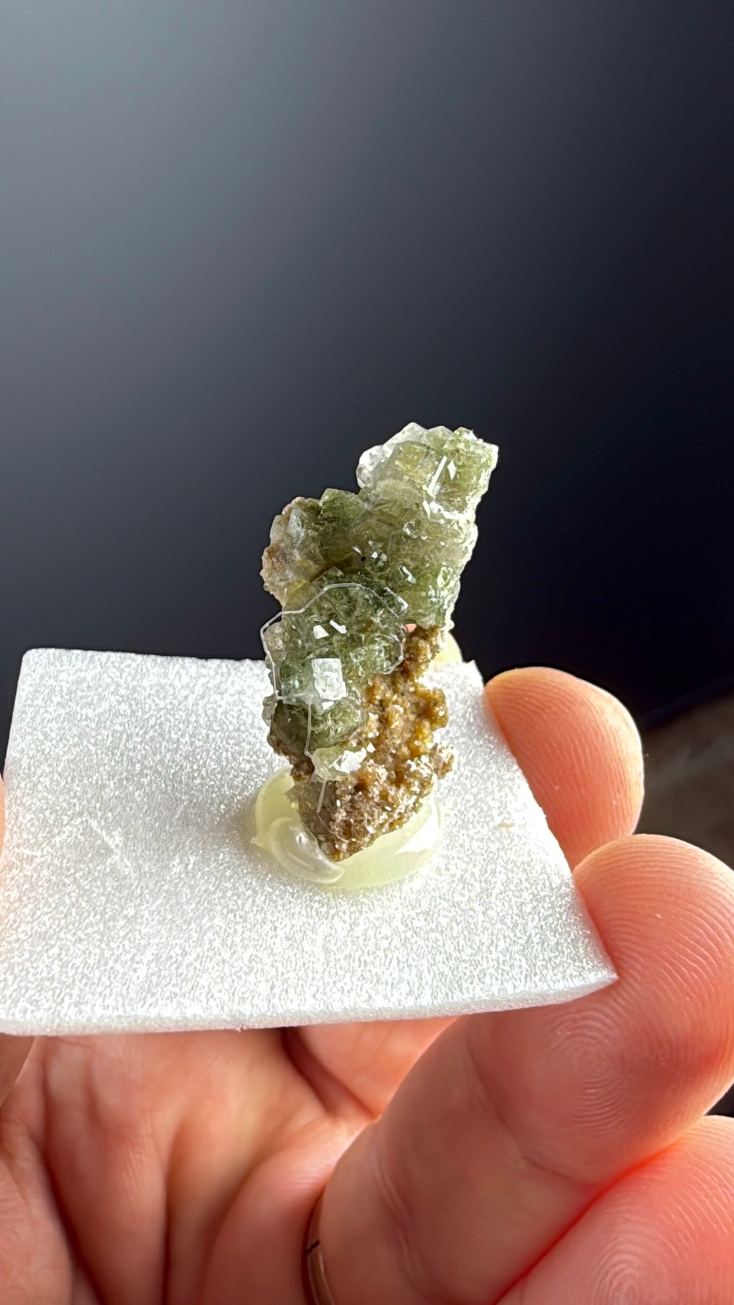 Green Apatite with Muscovite Lot