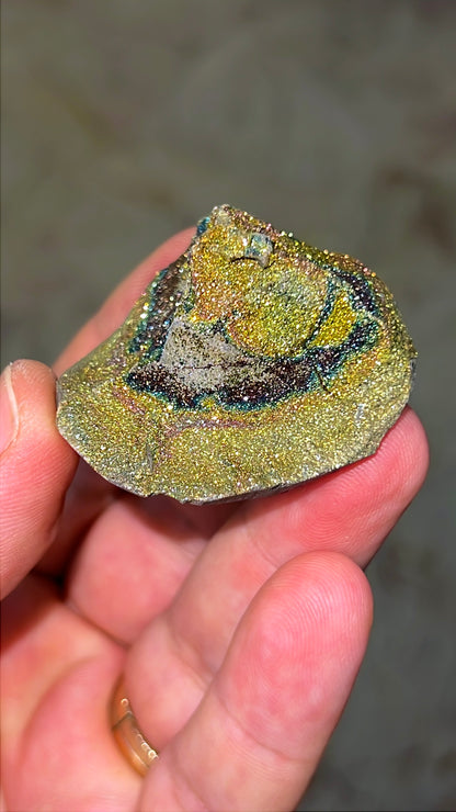 Rainbow Chalcopyrite Crystal Lot