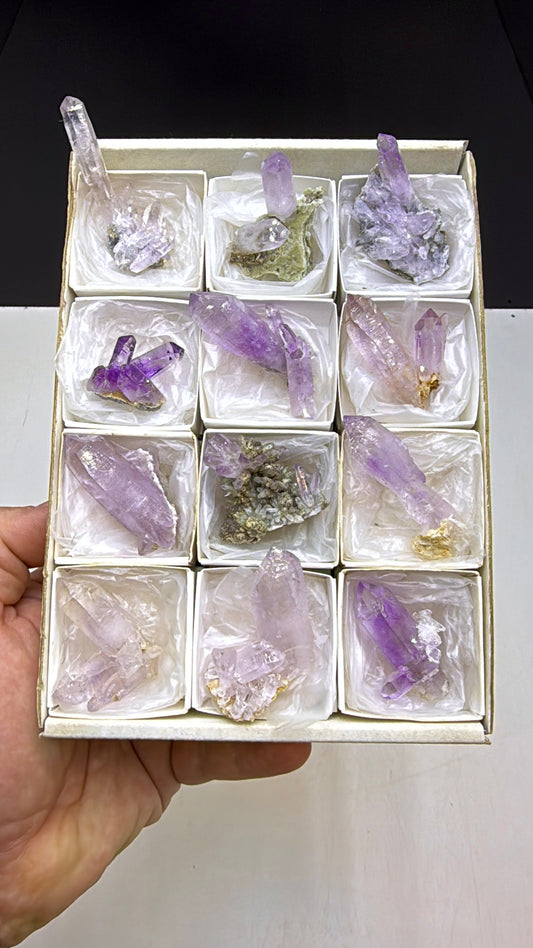 Vera Cruz Amethyst Crystal Lot