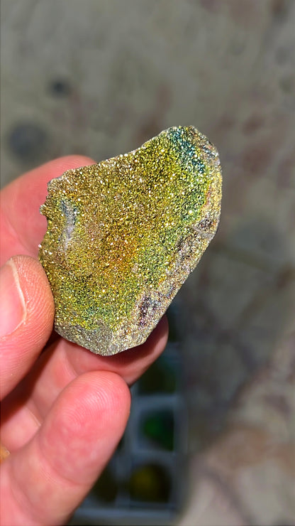 Rainbow Chalcopyrite Crystal Lot