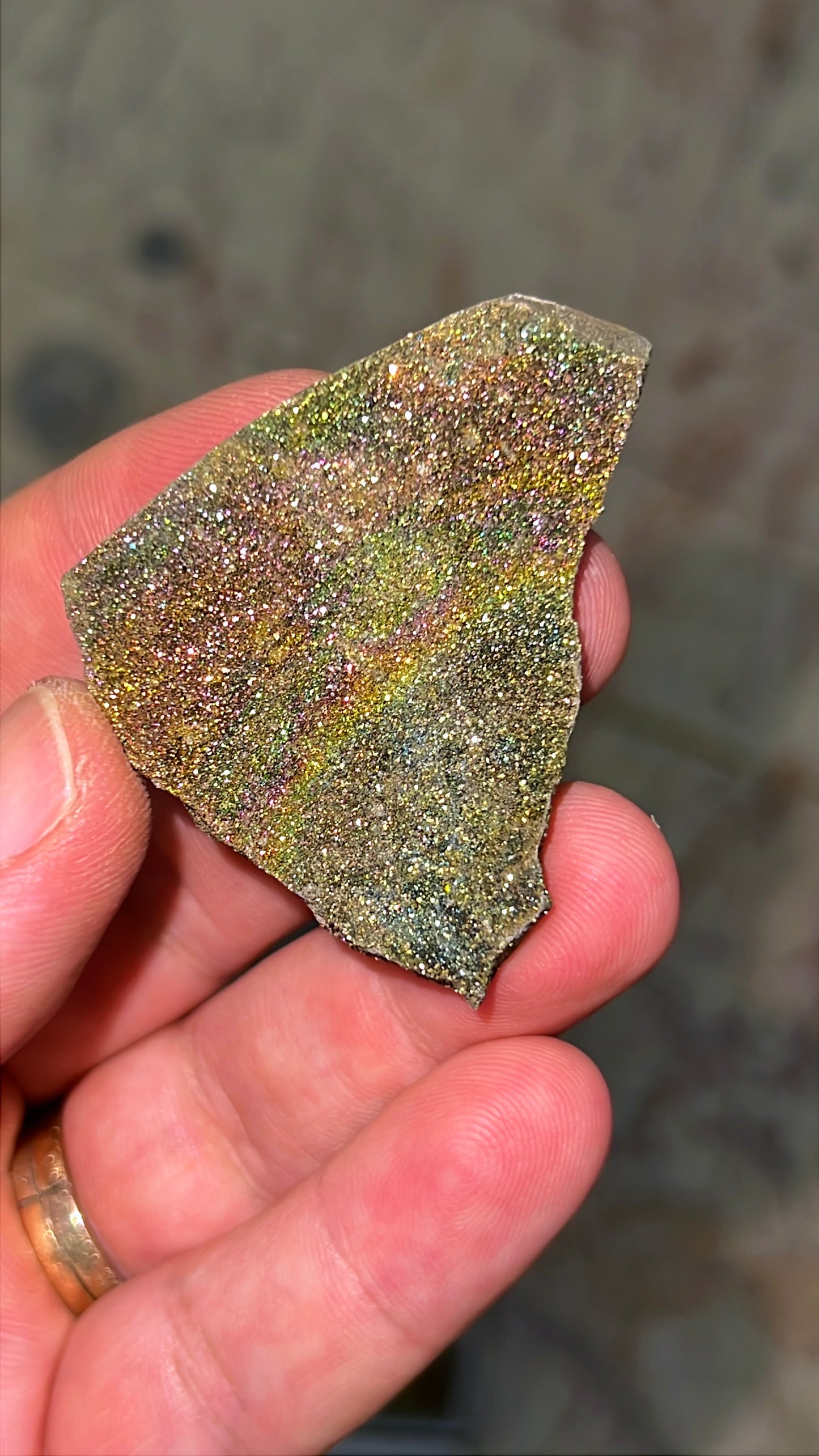 Rainbow Chalcopyrite Crystal Lot