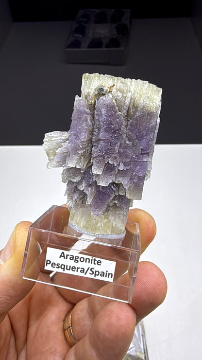 Purple Aragonite Specimen Lot