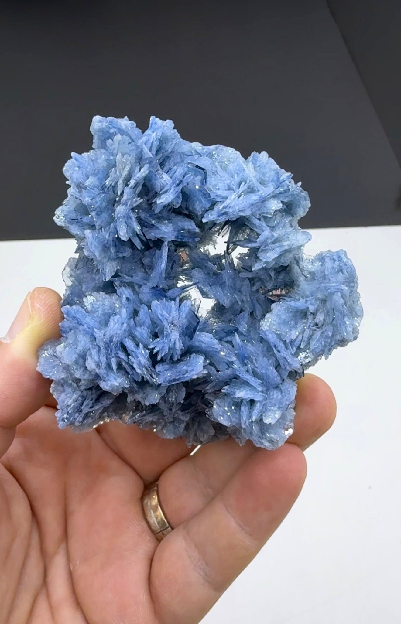 Blue Barite Crystal