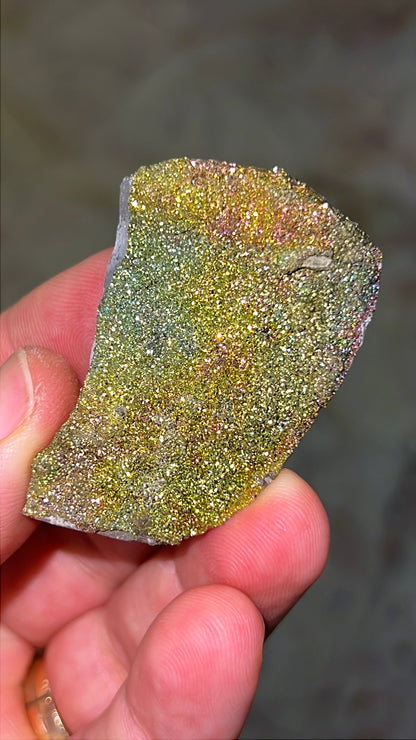 Rainbow Chalcopyrite Crystal Lot